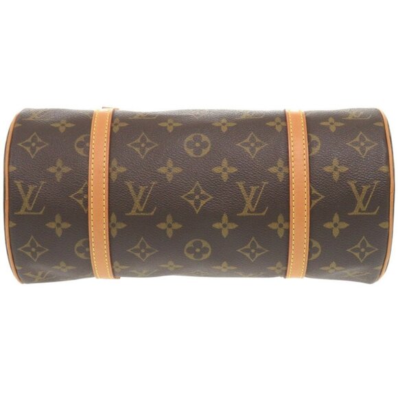 LOUIS VUITTON Brown Monogram Papillon 26 Bag - Picture 4 of 11